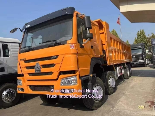 جودة جيدة 371HP 375HP 6 * 4 10 عجلات مستعملة HOWO شاحنة القمامة شاحنة التبديل للسوق الأفريقية