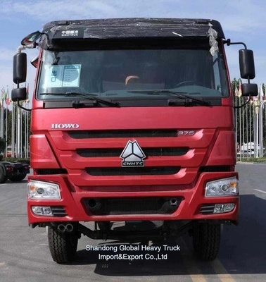 سينوتروك HOWO 380 حصان 6X4 ناقل التفريغ / المزلق / شاحنة القمامة