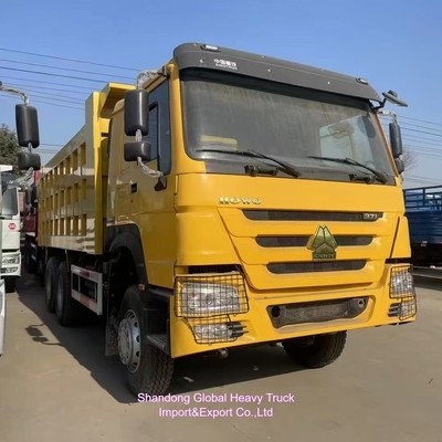 2024 سينوتروك الجديد 380HP 6 * 4 شاحنة تيبر HOWO شاحنة القمامة في المخزون
