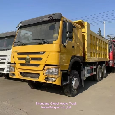 2024 سينوتروك الجديد 380HP 6 * 4 شاحنة تيبر HOWO شاحنة القمامة في المخزون