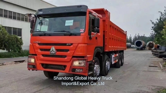 سينوتروك HOWO 380 حصان 6X4 ناقل التفريغ / المزلق / شاحنة القمامة
