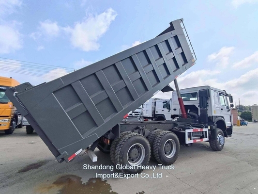 شاحنة هدر ثقيلة مستعملة 6 * 4 375HP سينوتروك HOWO شاحنة هدر شاحنة هدر