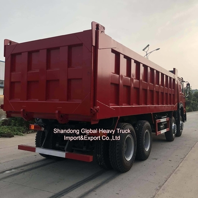 سينوتروك HOWO 380 حصان 6X4 ناقل التفريغ / المزلق / شاحنة القمامة