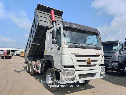 شاحنة هدر ثقيلة مستعملة 6 * 4 375HP سينوتروك HOWO شاحنة هدر شاحنة هدر
