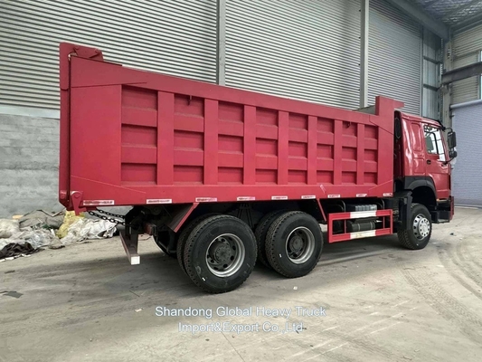 الديزل الثقيل الجديد المستعمل 6X4 Sino HOWO المنجم Sinotruk التعدين