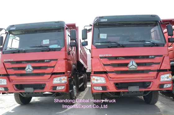 الديزل الثقيل الجديد المستعمل 6X4 Sino HOWO المنجم Sinotruk التعدين