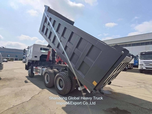 شاحنة سينوتريك 6X4 HOWO 10 عجلات عبء ثقيل 18 19 20cbm 20m3 شاحنات مستعملة جديدة
