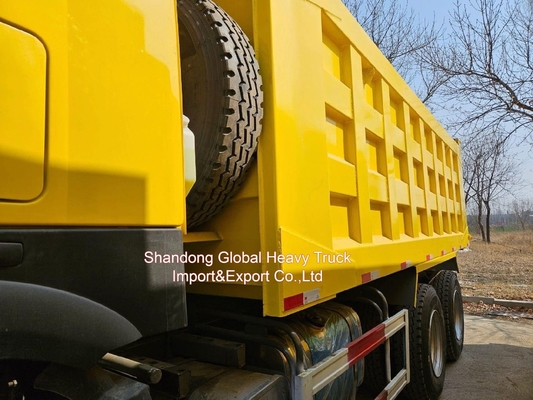 شاحنة الصين الوطنية الثقيلة HOWO 6X4 371HP شاحنة قمامةشاحنة الصين الوطنية الثقيلة