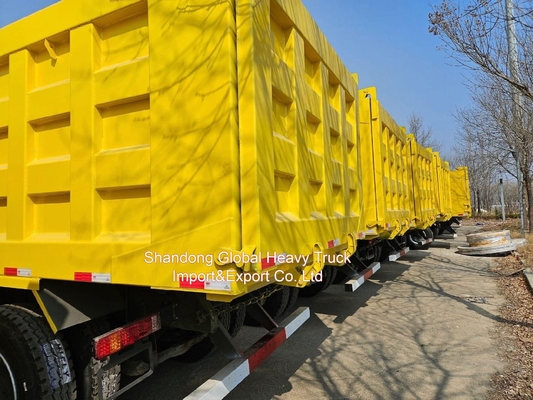 الصينوتروك الجديد HOWO 30 طن ثقيل للخدمة الصينية الشحن 20cbm 6X4 371HP 380HP 400HP خارج الطريق