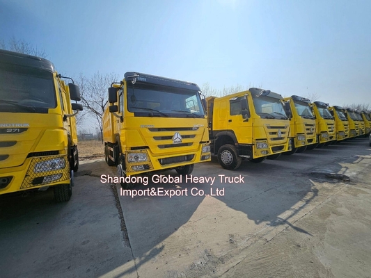 الصينوتروك الجديد HOWO 30 طن ثقيل للخدمة الصينية الشحن 20cbm 6X4 371HP 380HP 400HP خارج الطريق