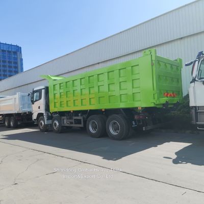 شاكمان X3000 شاحنة قمامة شاحنة قمامة ثقيلة مع محرك 430 حصان 8x4 عجلة محرك و50-60 طن سعة الحمل