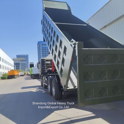 شاكمان F3000 شاحنة قمامة ثقيلة مع محرك 380 حصان و 8x4 محرك لقدرة تحميل 50 طن