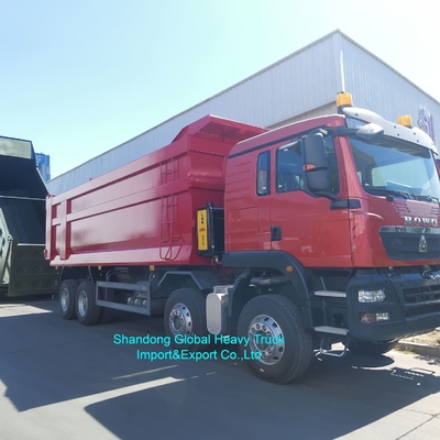 مصنع ساينو تراك HOWO Tx 380HP 400HP 500HP شاحنة قلابة تفريغ شاحنة لوري شاحنة يورو 2 6*4 8*4 شاحنة قلابة