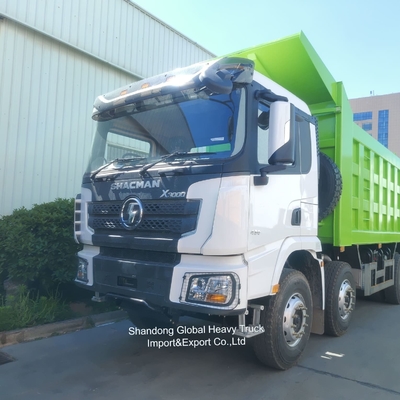 شاحنات تفريغ شاكمان عالية الأداء للمناجم 8*4 f3000 371/380/400/430 حصان يورو 2