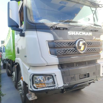 شاحنة قلاب شاكمان F3000 8x4 للخدمة الشاقة بسعة تحميل 50 طن ومحرك WEICHAI WP12/WP13