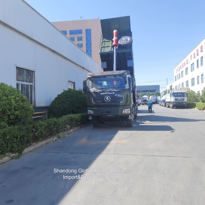 شاكمان جديد أو مستعمل شاحنة خدمة شاقة 15-30 طن 10-12 عجلة قلاب / تفريغ / قلاب / جرار / مقطورة / شاحنة