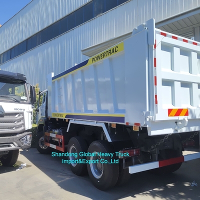 شاحنة سينو تراك ذات الدفع الأيمن HOWO Nx 380 6X4 10 عجلات 380 حصان 430 حصان ديزل جديدة رأس قاطرة قلاب