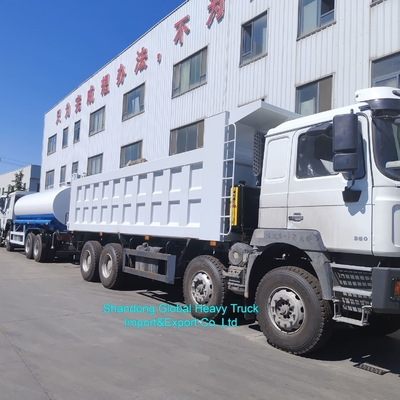 شاحنة قلابة شاكمان 380 حصان، قلاب 6*4/8*4، سلسلة F3000، شاحنة قلابة 80 / 120 طن