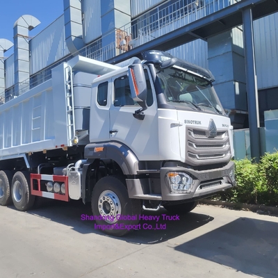 HOWO 10 عجلات 371 380HP 400HP 430HP التعدين الانقباض الانقباض القاذف شاحنة النفايات الشاحنات المستعملة