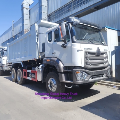 الشاحنة الثقيلة المستعملة 6 * 4 375HP Sinotruk HOWO شاحنة التنقل