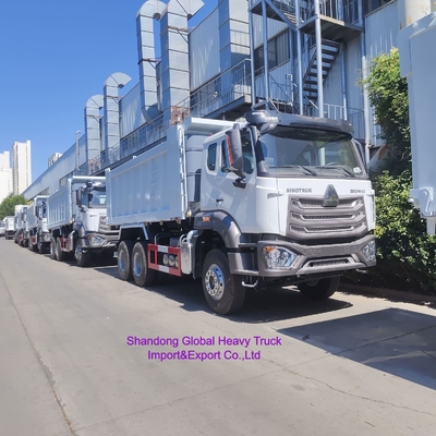 شاحنة قلاب HOWO Nx 6X4 محرك 340/380/420 حصان ذات الدفع الأيمن شاحنة سينوتراك