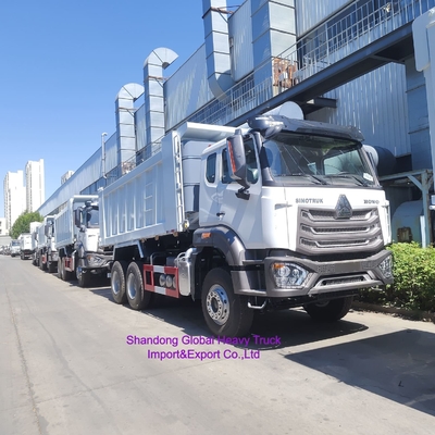 شاحنة قلاب هوهان مستعملة من طراز سينوتراك HOWO 8X4 Ex N Nx ذات 12 عجلة، بقوة 371 حصان و 380 حصان