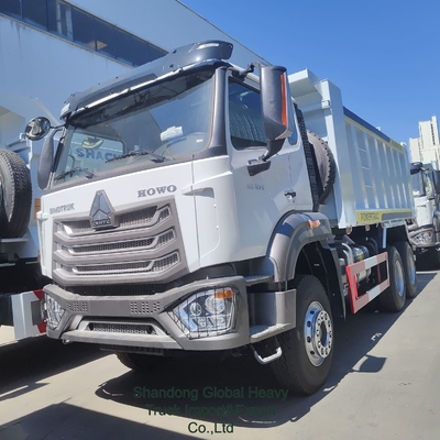 سينوتروك Nx 6X4 371HP 400HP Dumpertipper الديزل سينوتروك 10 عجلات 12 عجلة HOWO شاحنة قمامة مستعملة