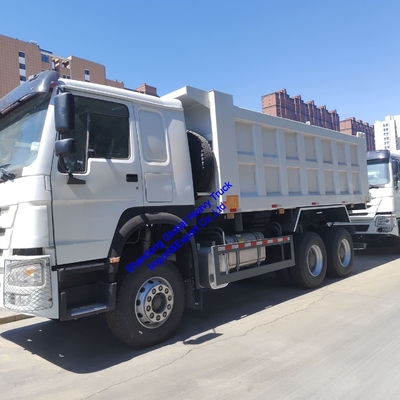 الشاحنة الثقيلة المستعملة 6 * 4 375HP Sinotruk HOWO شاحنة التنقل
