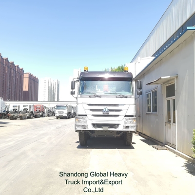شاحنات تفريغ ماركة الصين HOWO Sinotruk 6X4 10 إطارات 400 حصان شاحنة قلابة