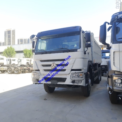 شاحنات تفريغ ماركة الصين HOWO Sinotruk 6X4 10 إطارات 400 حصان شاحنة قلابة
