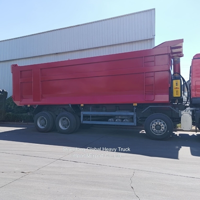 سينوتروك / HOWO Sitrak F3000 A7 371HP 8X4 6X4 Tracotor يدوي قاطع القمامة شاحنة مستعملة