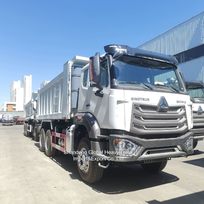 أفضل حالة 6*4 10 إطارات شاحنة قمامة سينوتروك Nx هوهان 30 طن شاحنة التعدين للبيع
