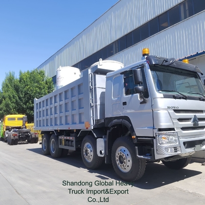 جديدة ومستعملة 351/371/375/380/400/460/500/540HP شاكمان سينوتريك 8 * 4 HOWO شاحنة قمامة