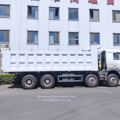 شاحنة ديزل جديدة من طراز Shacman F3000 8*4 بقوة 380 حصان، شاحنة قلابة للتعدين للبيع بـ 12 عجلة و 40 طن