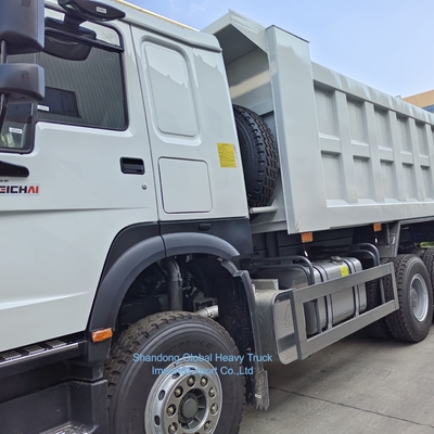 12 عجلة شاحنة الصين 40-60 طن HOWO مستعمل 8X4 371HP 375HP 380HP شاحنة الديزل