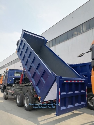 شاحنة قلاب منجمية مستعملة Sinotruk HOWO Nx Tx بعشر عجلات، 371 حصانًا، 6X4