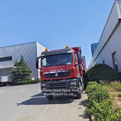 سينوتروك / HOWO Sitrak F3000 A7 371HP 8X4 6X4 Tracotor يدوي قاطع القمامة شاحنة مستعملة