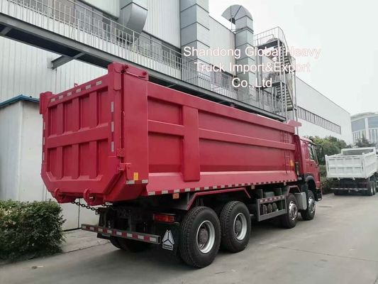 شاحنة قلاب HOWO Nx 8*4 380 430HP 12 عجلات 12 إطار 30/40/50 طن مستعملة للبيع