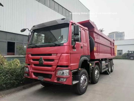 شاحنة قلاب HOWO Nx 8*4 380 430HP 12 عجلات 12 إطار 30/40/50 طن مستعملة للبيع