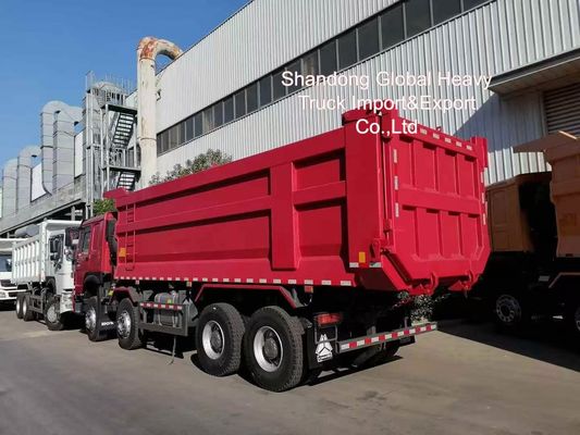 شاحنة قلاب HOWO Nx 8*4 380 430HP 12 عجلات 12 إطار 30/40/50 طن مستعملة للبيع