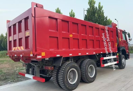 الصينوتروك الجديد HOWO Nx 8 * 4 12 عجلات 380HP التعدين تقلب القمامة