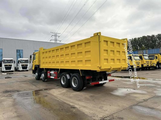 ساينو تراك هوو Nx 8*4 12 عجلة 380 حصان شاحنة قلابة للتعدين