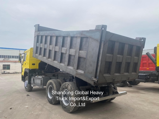 شاحنة قلابة HOWO مستعملة 8X4 /6X4 شاحنة قلابة Sinotruk 10 عجلات 50 طن شاحنة قلابة مستعملة