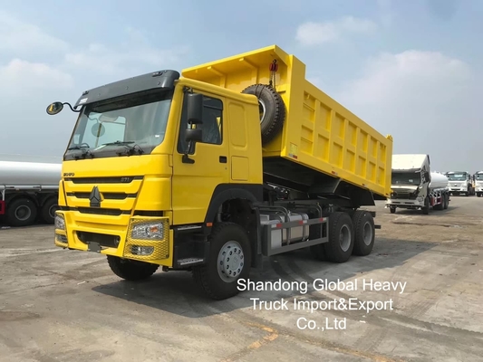 شاحنة قلابة HOWO مستعملة 8X4 /6X4 شاحنة قلابة Sinotruk 10 عجلات 50 طن شاحنة قلابة مستعملة