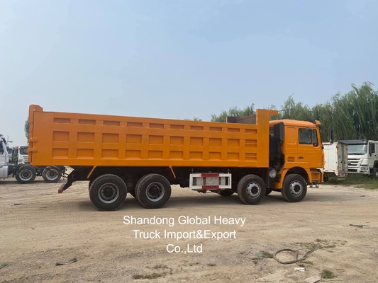 شاكمان مستعمل 8 * 4 12 عجلات F3000 X3000 شاحنة القمامة شاحنات النقل