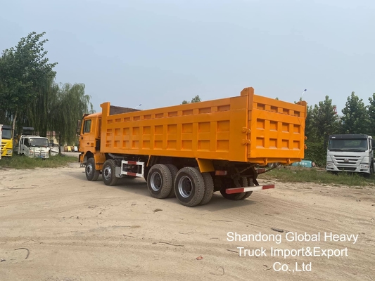 شاكمان مستعمل 8 * 4 12 عجلات F3000 X3000 شاحنة القمامة شاحنات النقل