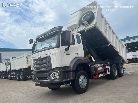 شاحنة قلاب Howo Nx New Brand 6*4 371hp شاحنات قلاب شاحنة نقل البضائع في المخزون