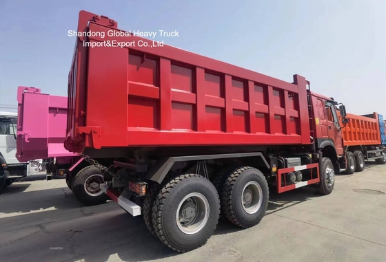 شاحنة تفريغ تعدين بعلامة تجارية صينية أصلية HOWO / Shacman 380 حصان / 371 حصان 6X4 8X4 10/12 عجلات