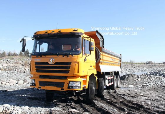 شاكمان F3000 6 × 4 380HP شاحنة هدر ثقيلة مع 20-25m3 شاحنة عجلة