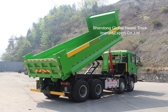 شاحنة قلابة Sinotruk HOWO 8×4 بمحرك بقوة 420 حصان وجسم شحن معزز للتعدين الثقيل
